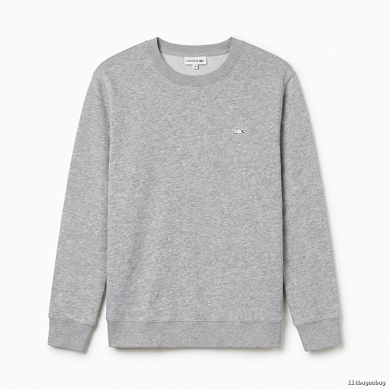 Lacoste basic simple grey sweatshirt