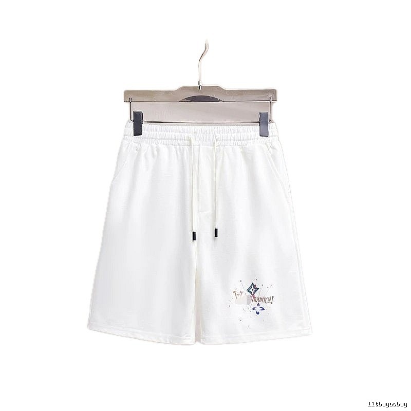 Louis Vuitton Printed Casual Style White Shorts