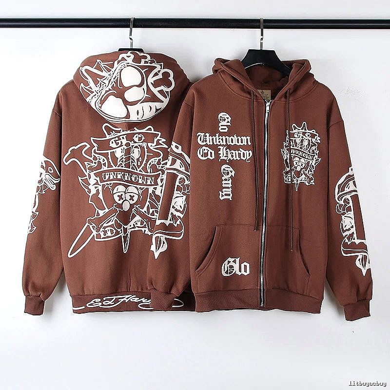 Mastermind Style W25 Zip Hoodie Smart Casual Skull