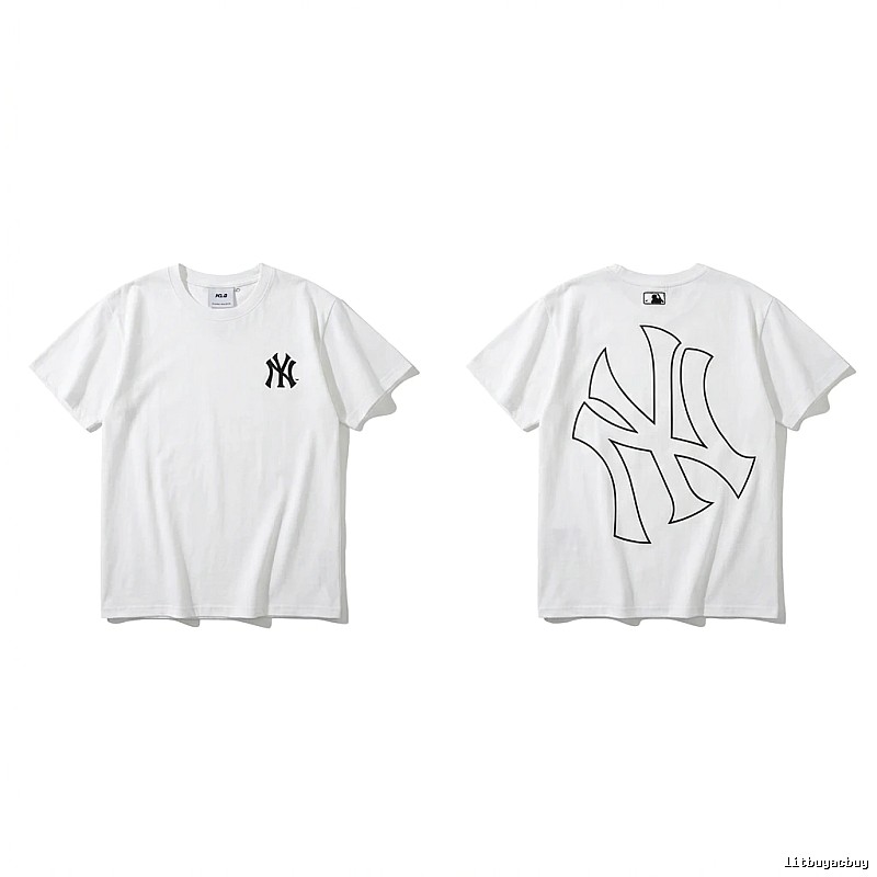 MLB New York Yankees minimalist style white T-shirt