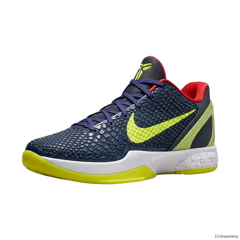 Nike Kobe series fashionable black and yellow basketball shoes
