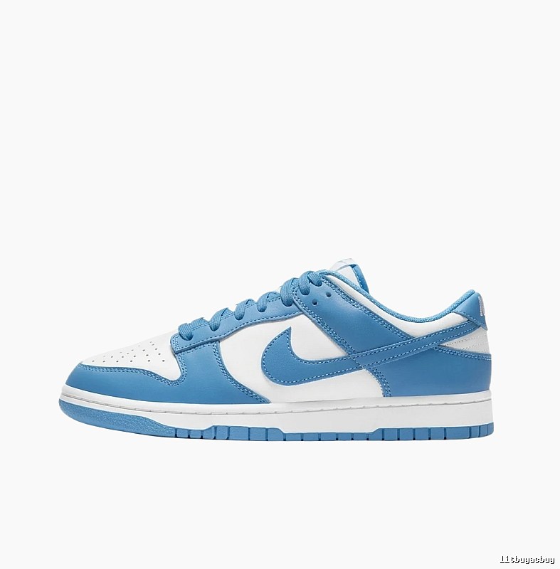 Nike white and blue retro-style skate shoes
