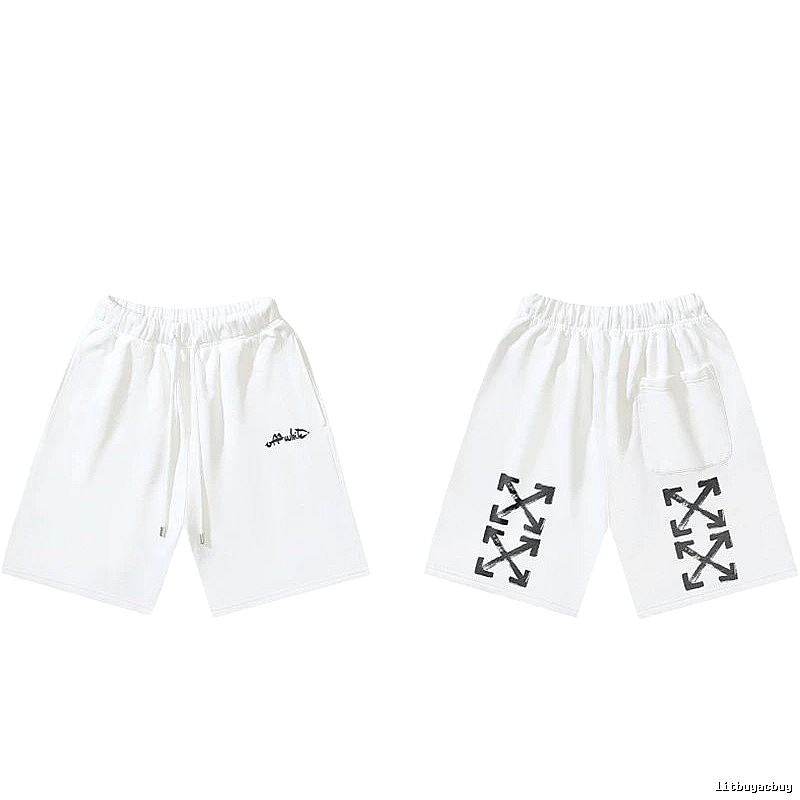 Off-White Arrow Style White Shorts
