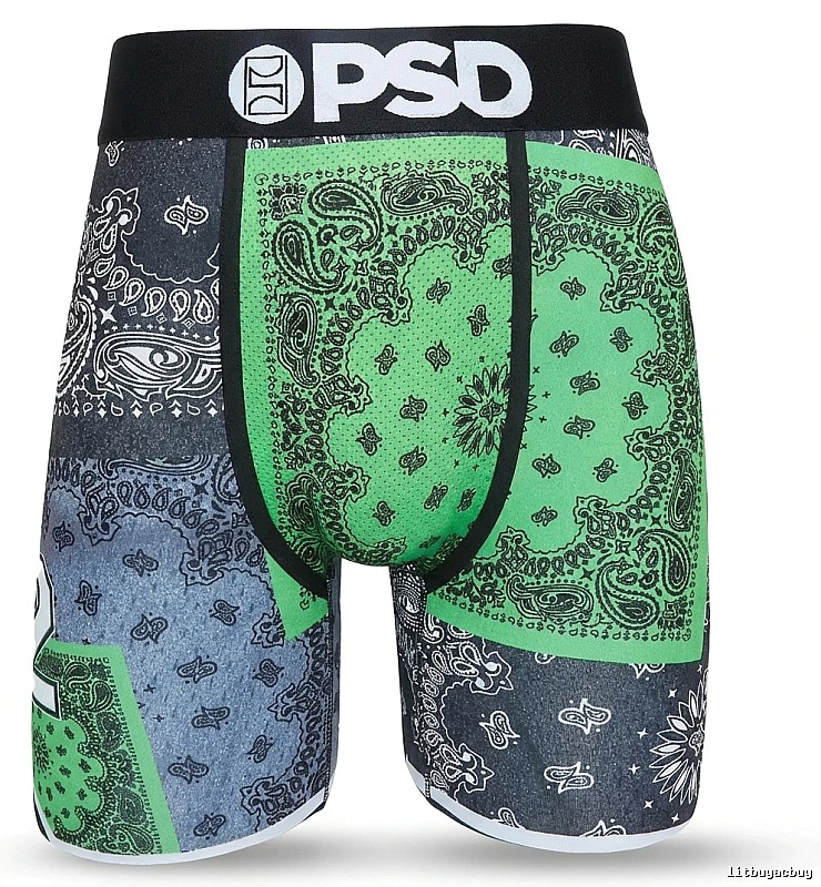PSD Paisley Patchwork Shorts