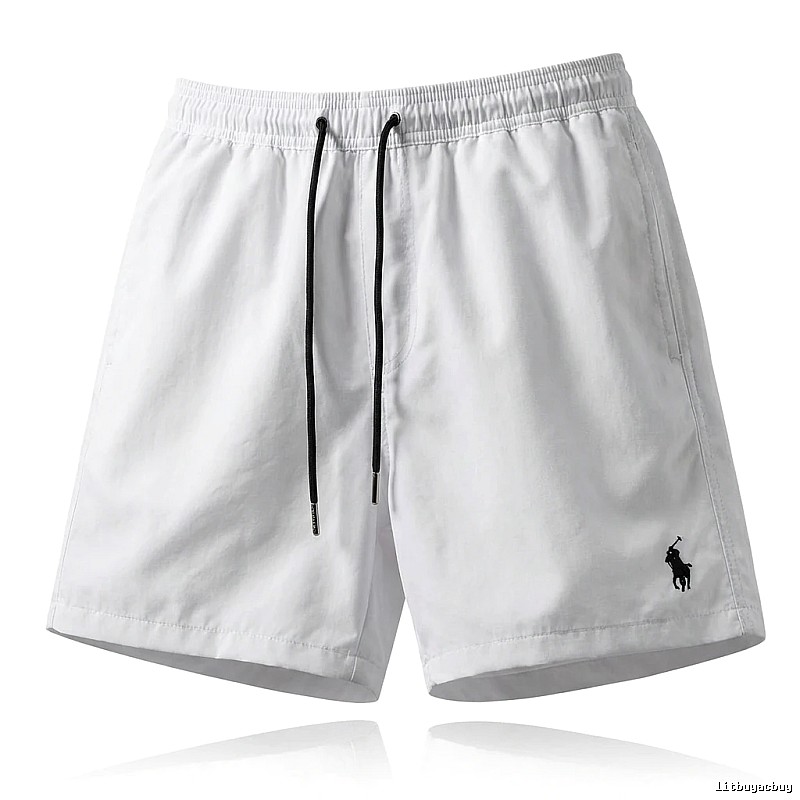 Ralph Lauren minimalist style white shorts