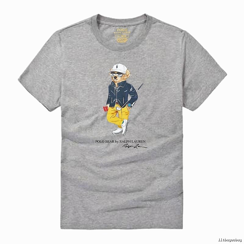 Ralph Lauren Polo Bear Heather Grey T-shirt