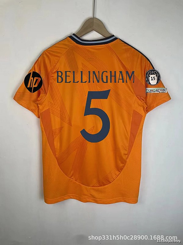 Real Madrid Sport Bellingham #5 soccer jersey White Real Madrid for Collection Drops