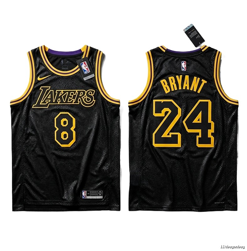 Retro-style jersey of the Kobe Lakers