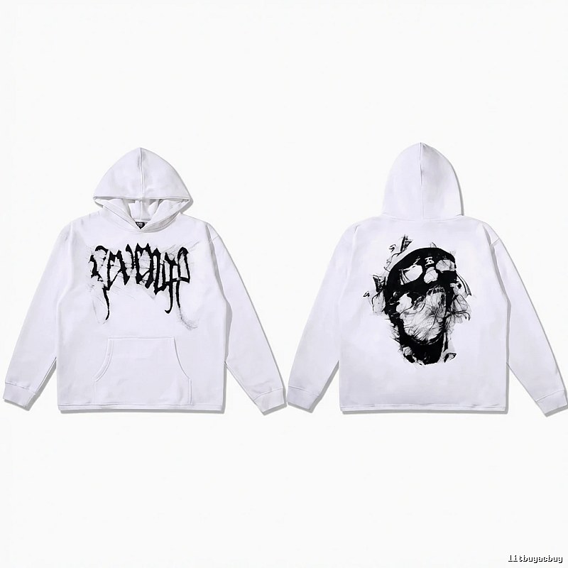 Revenge dark - style white hoodie