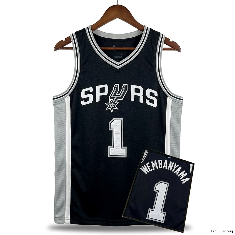 Spurs' Wembanyama-style jersey