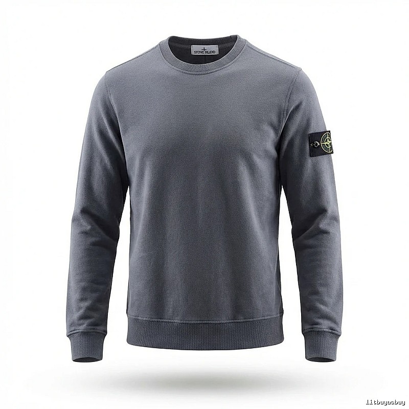 Stone Island basic grey sweatshirt