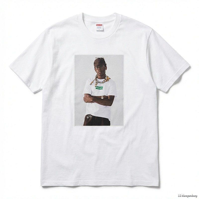 Supreme Portrait Style White T-shirt