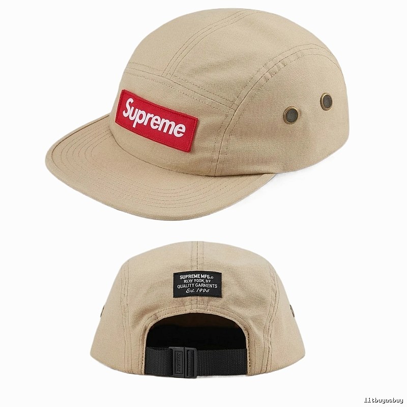 Supreme Simple Style Khaki Hat