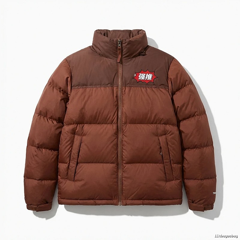 The North Face Mocha Brown Down Jacket