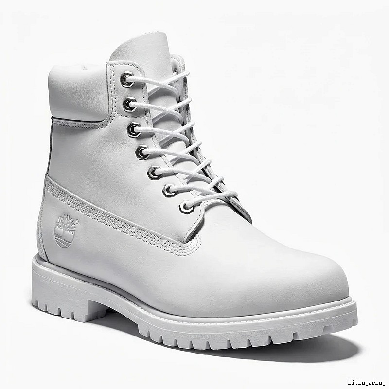 Timberland classic white work boots