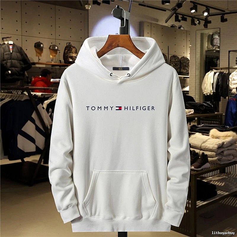 Tommy Hilfiger Classic Logo hoodie White Tommy Hilfiger for Daily Styling