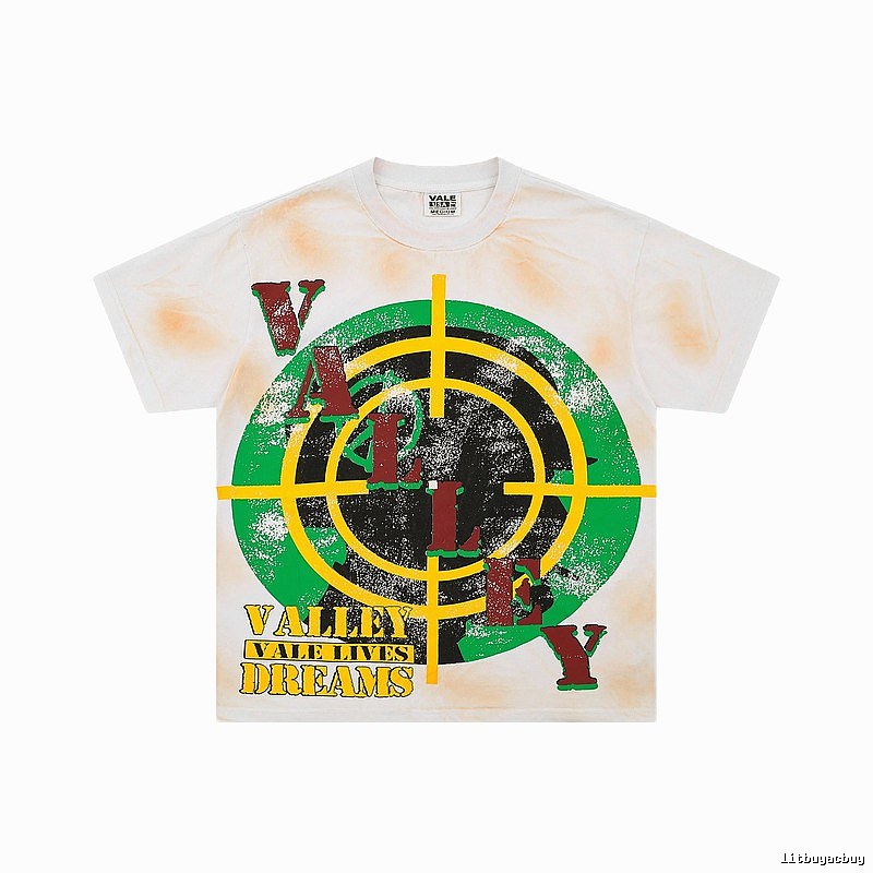 Valley Dream Street Style Tie-dye Short-sleeve T-shirt