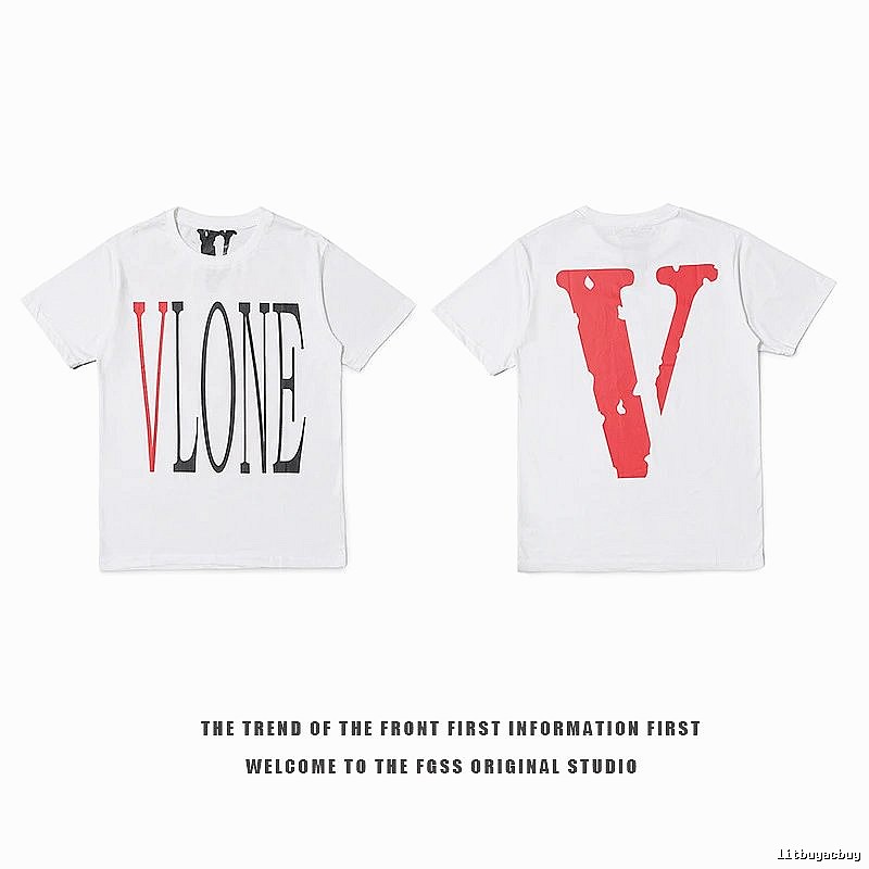 Vlone Sport Logo T-shirt Black Purple Vlone for Collection Drops